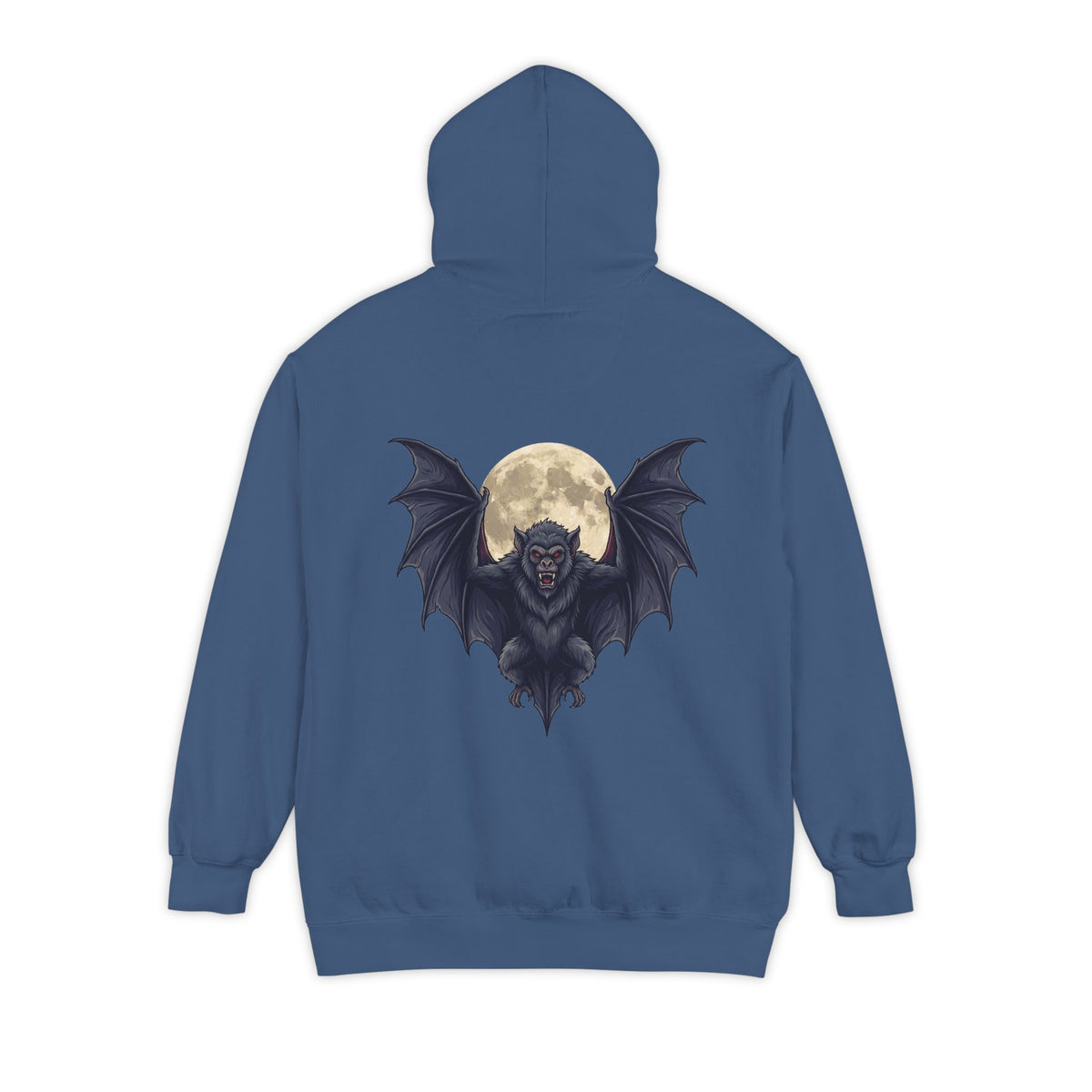 Color: True Navy | Ahool (Javan Folklore) Garment-Dyed Hoodie