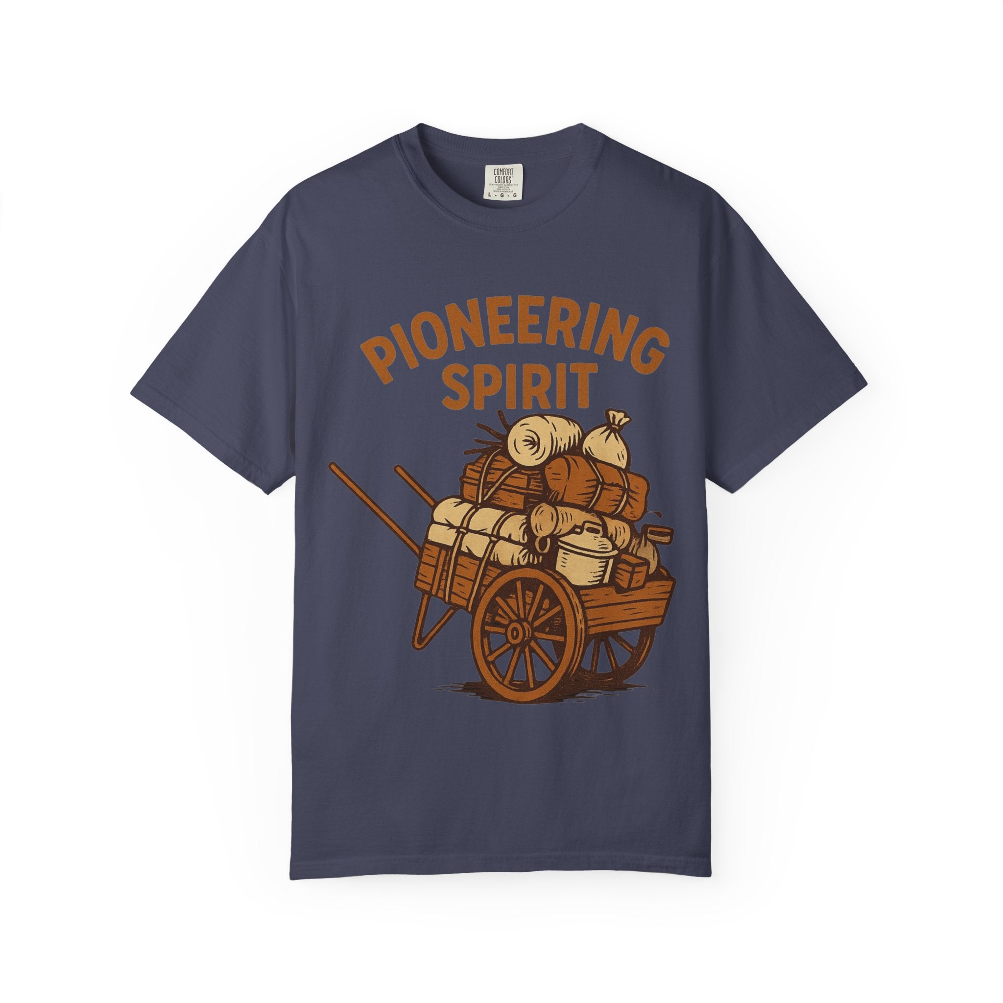 "Pioneering Spirit" Unisex Garment-Dyed T-shirt