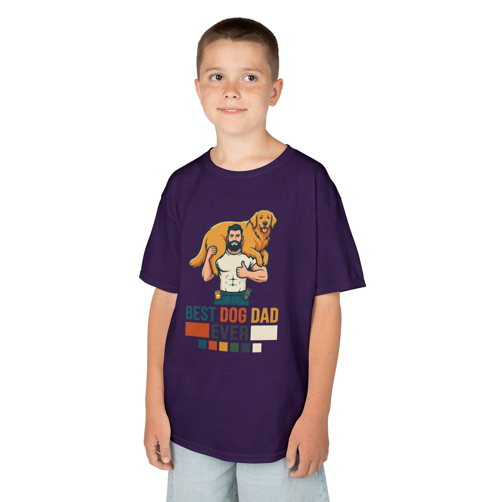 "Best Dog Dad" Kids Tee