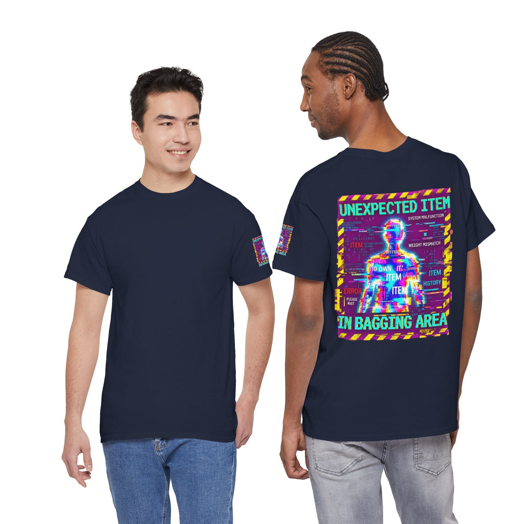 "Unexpected Item In Bagging Area" Premium Graphic Tee