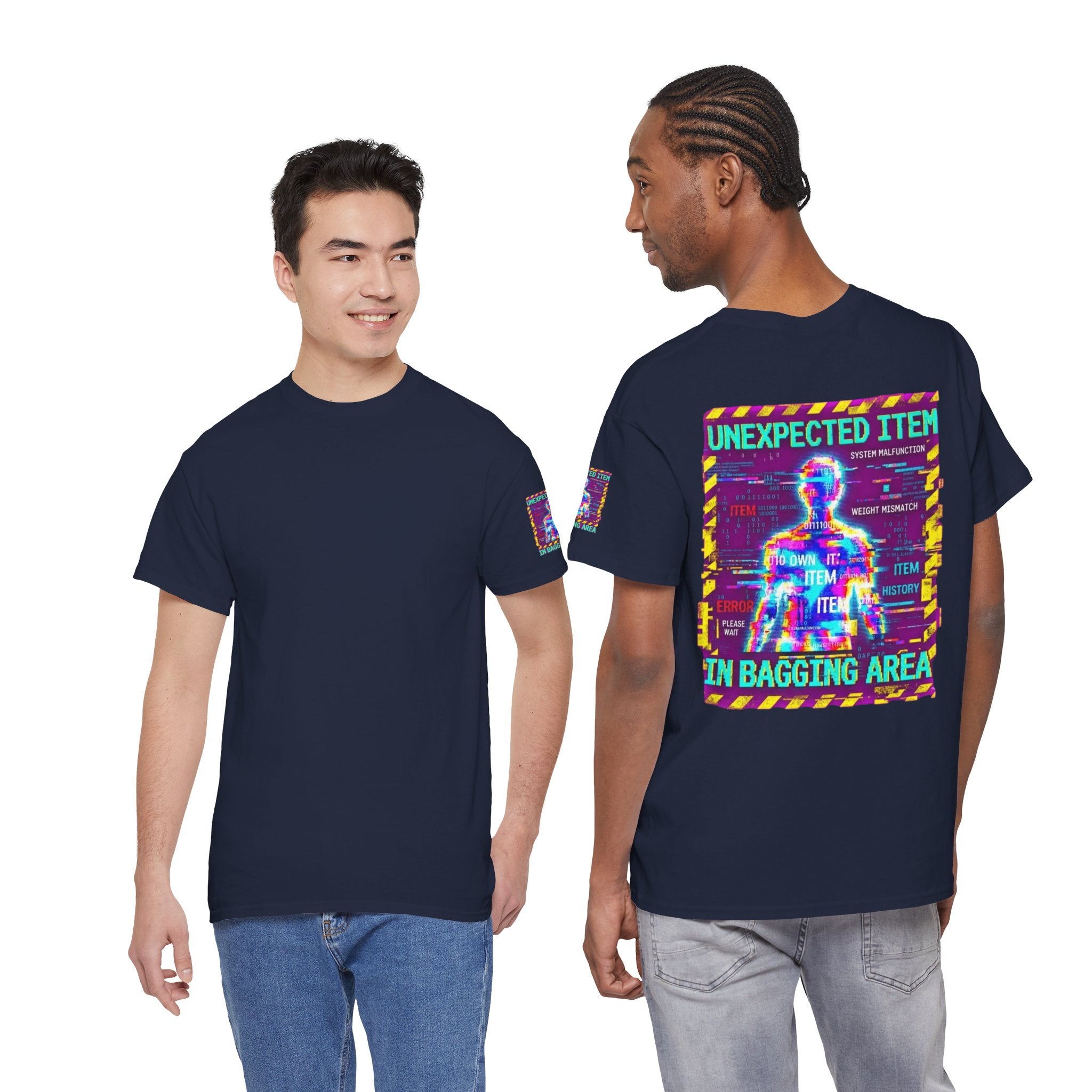 "Unexpected Item In Bagging Area" Premium Graphic Tee