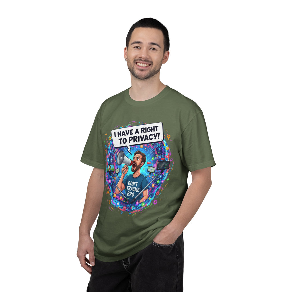 "The Right to Privacy"  Unisex Garment-Dyed T-shirt