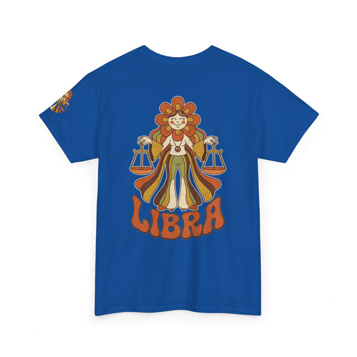 "Retro Mascot Groovy Libra" Premium Graphic Tee