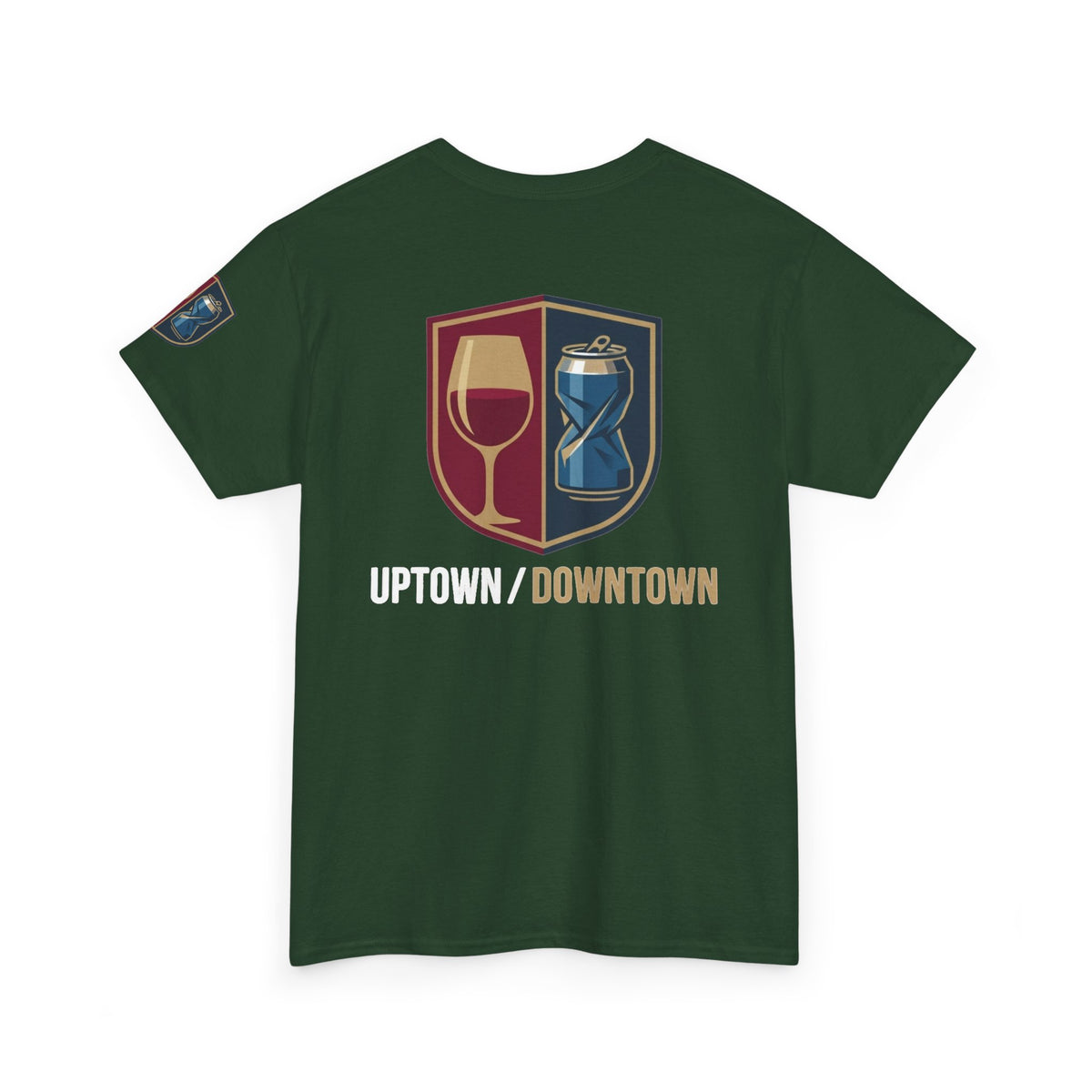 "Uptown-Downtown" Premium Graphic Tee