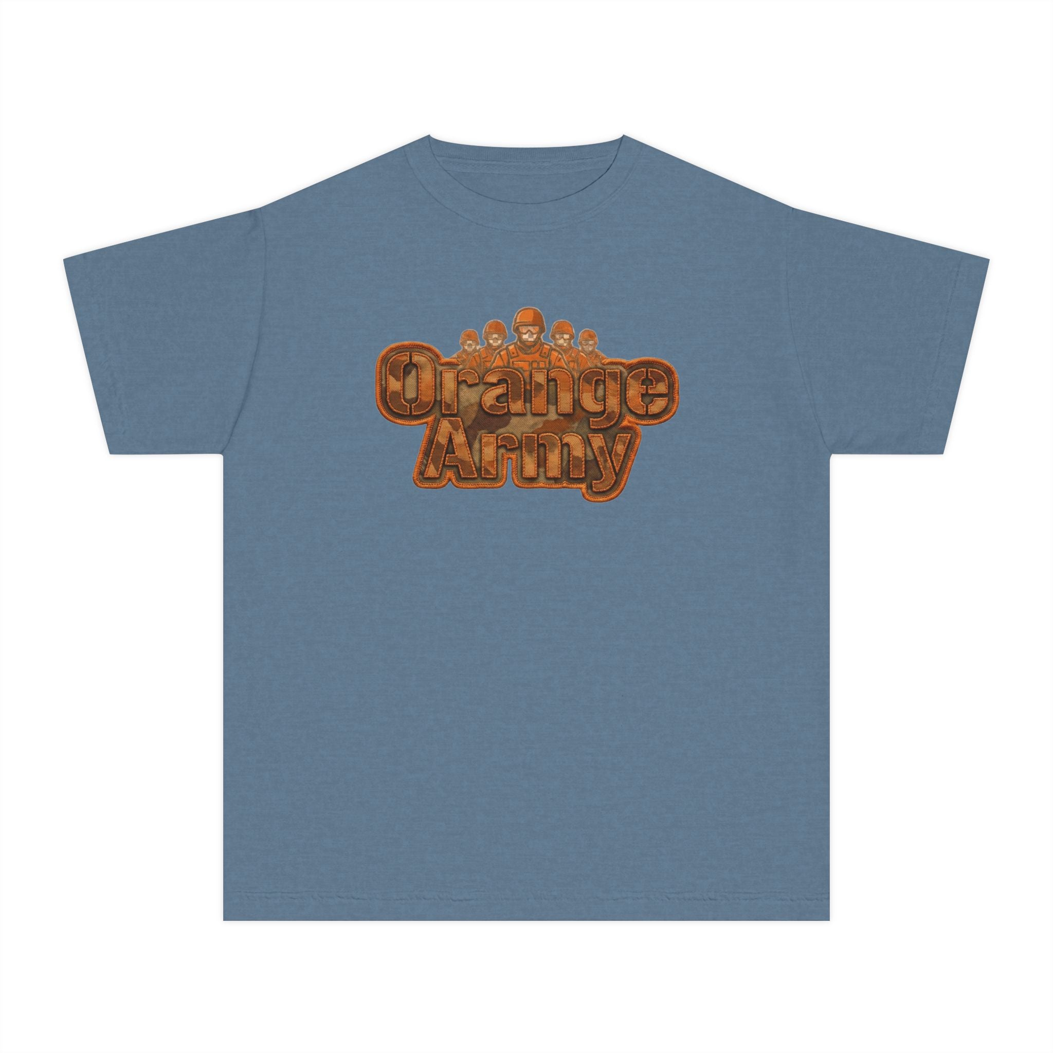Orange Army: My Squad, My Colors | Youth Tee — AttitudeShirts