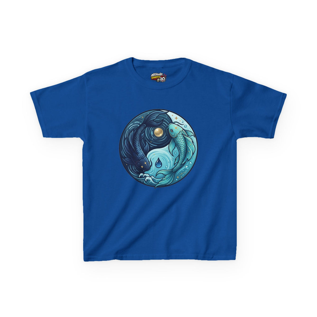 Yin Yang Pisces Kids Tee
