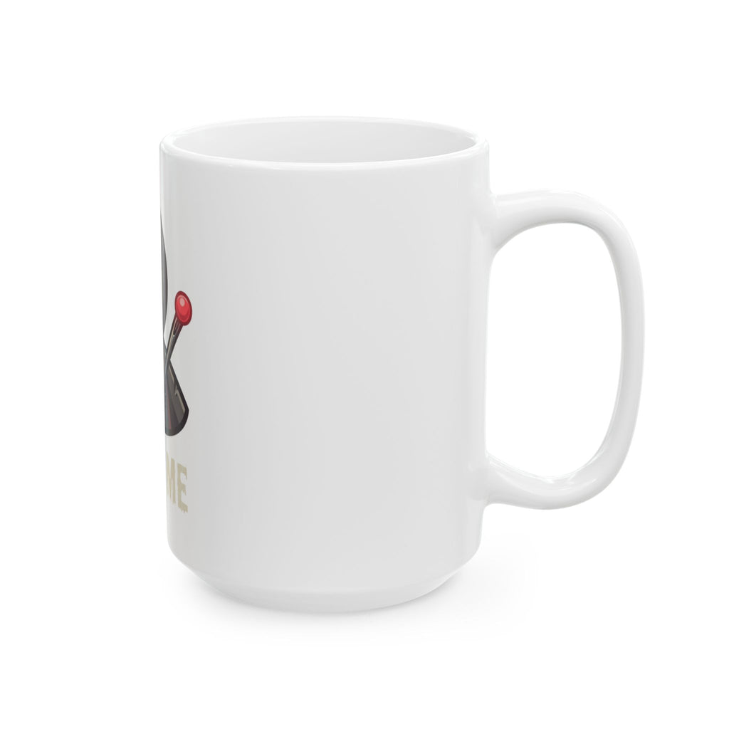 "Prick Me Where I Like It" White Ceramic Mug — Graphic