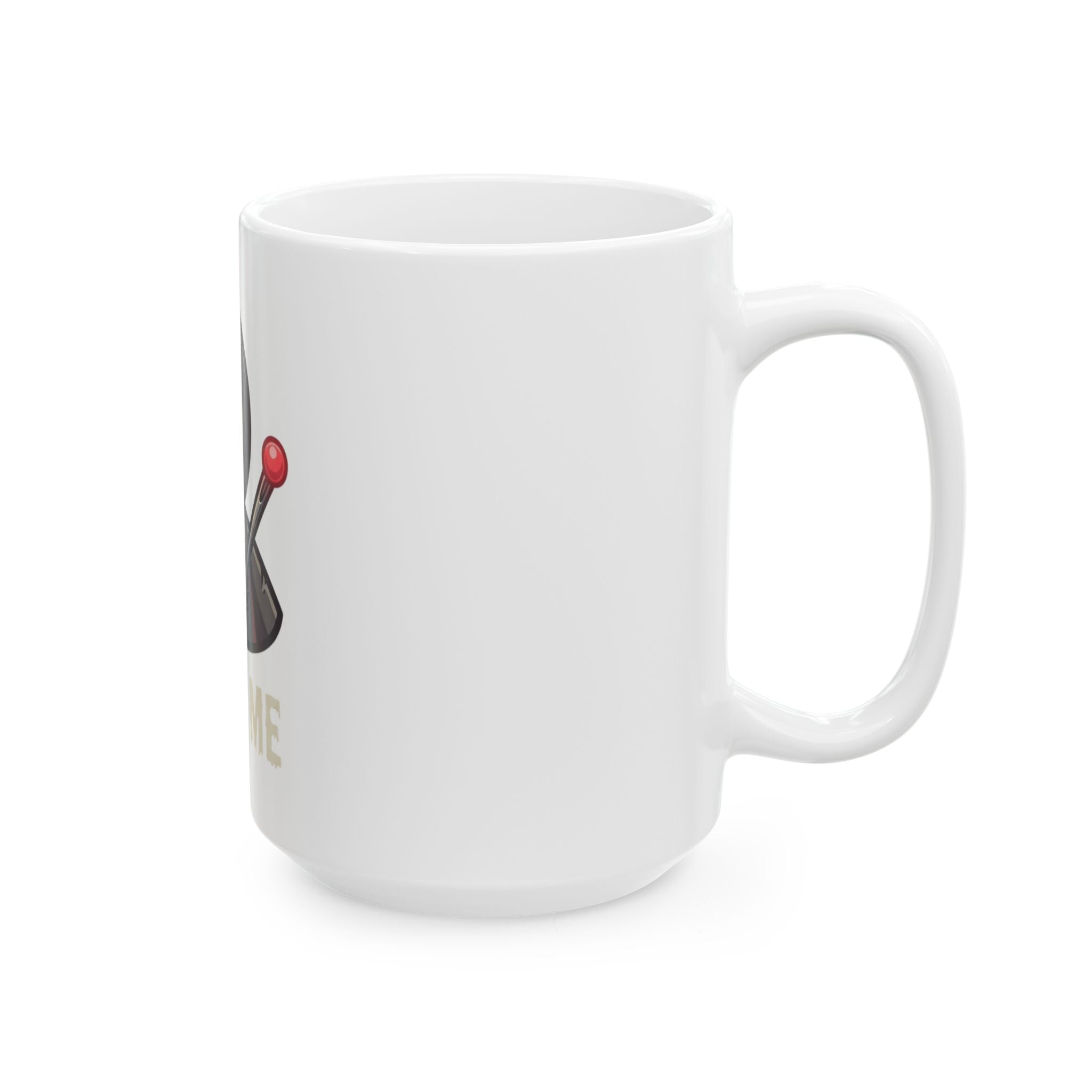 "Prick Me Where I Like It" White Ceramic Mug — Graphic