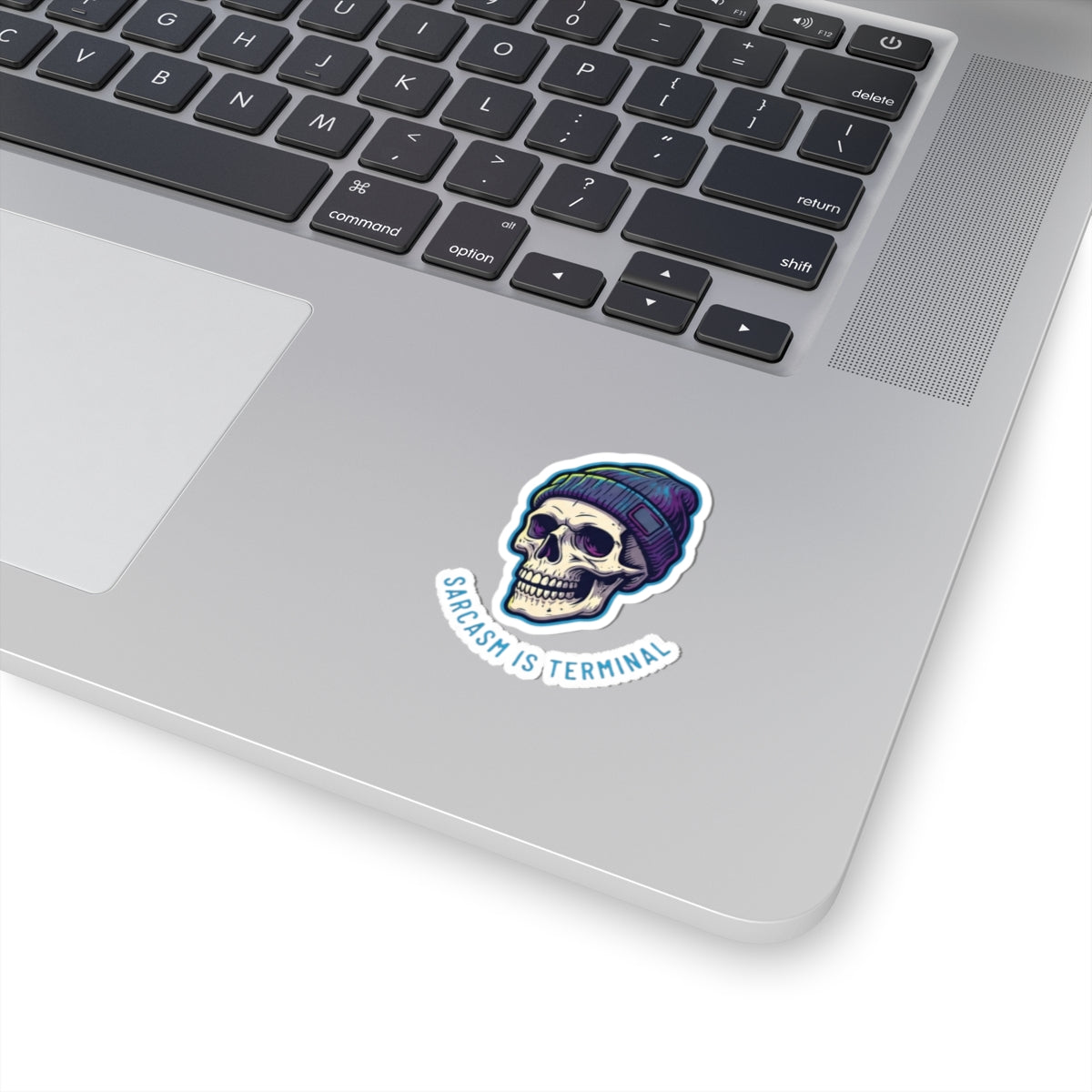 "Cancer Sucks But My Sarcasm Is Terminal" Sticker