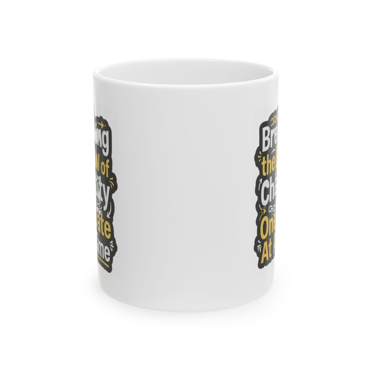 "Breaking the Law of Chastity" White Ceramic Mug