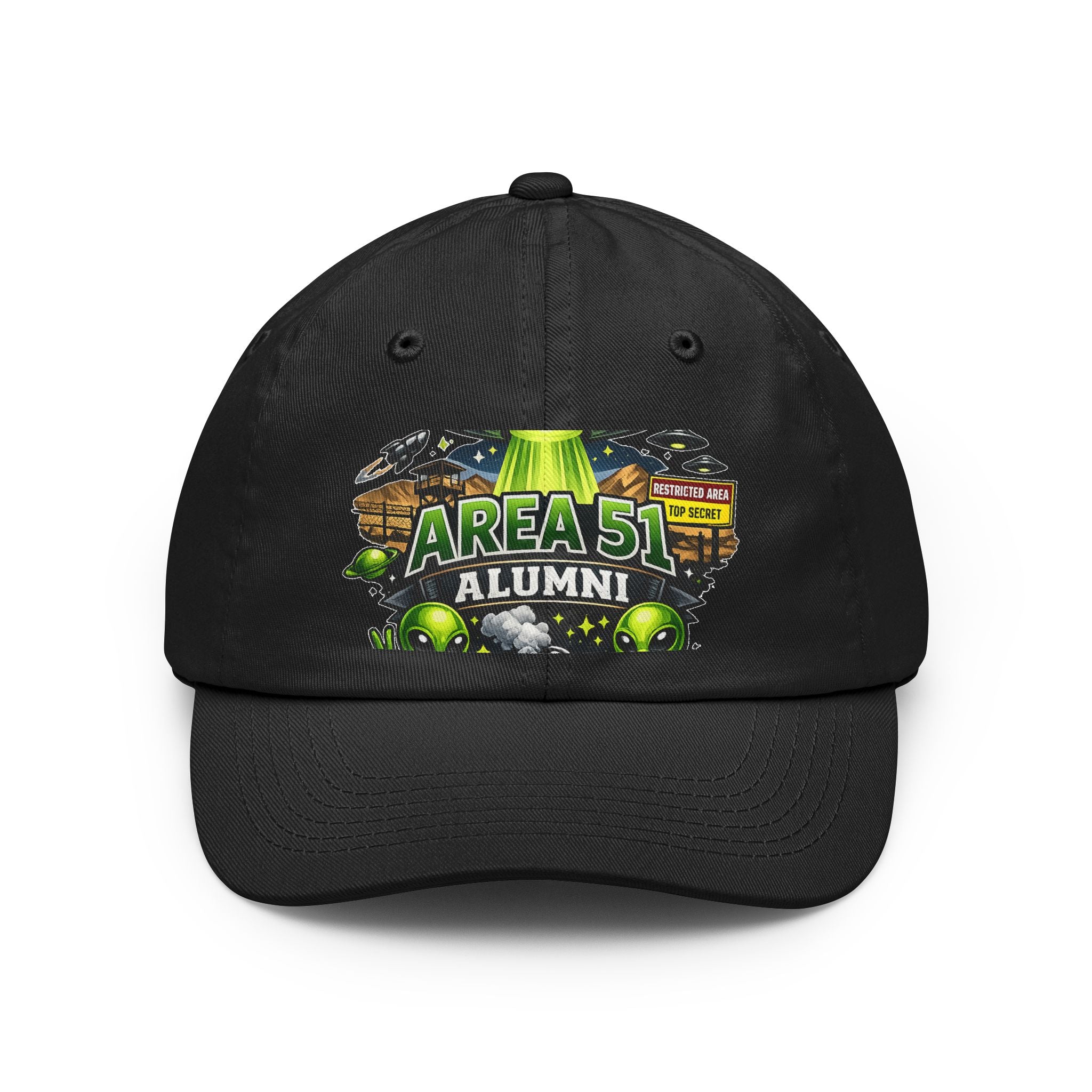 Area 51 Alumni - They Can't Prove I Wasn't There | Dad Hat — AttitudeShirts