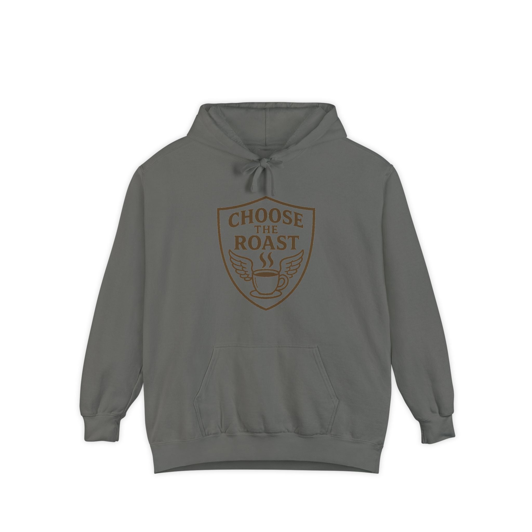 Choose the Roast - Dark as Your Soul | Garment-Dyed Hoodie — AttitudeShirts