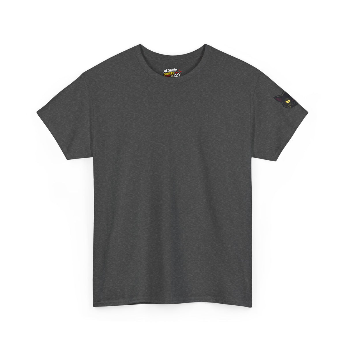 Color: Dark Heather | Unholy and Unbothered Premium Graphic Tee