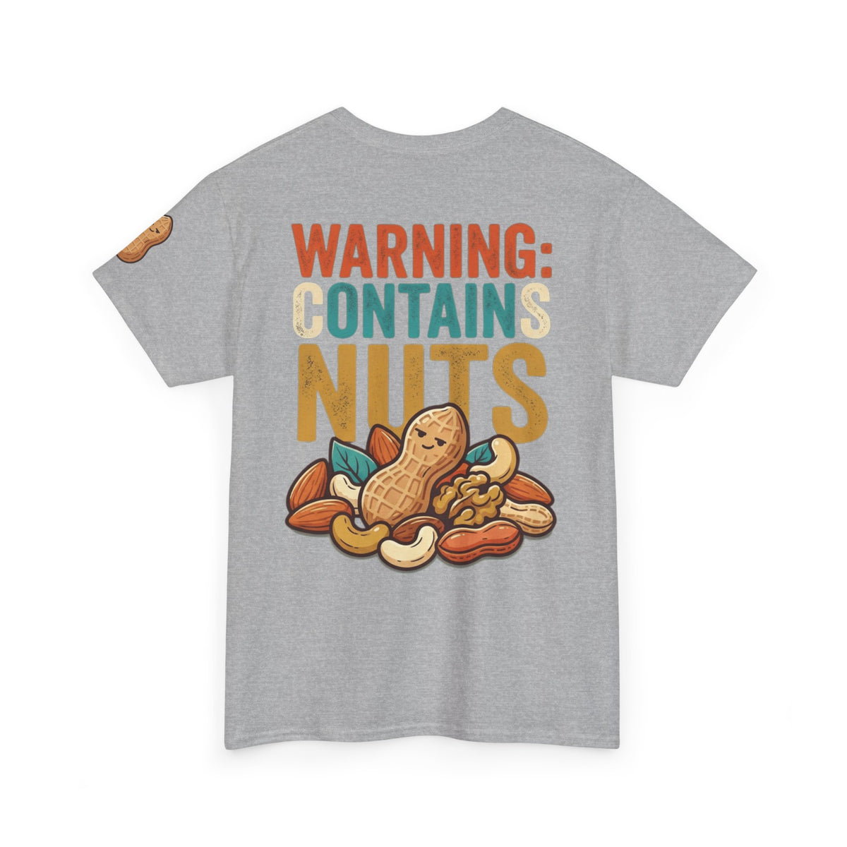 "Warning Contains Nuts" Premium Graphic Tee