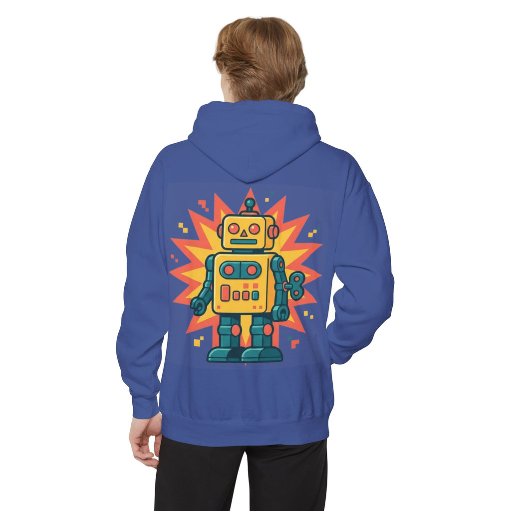 "Toy Robot" Garment-Dyed Hoodie
