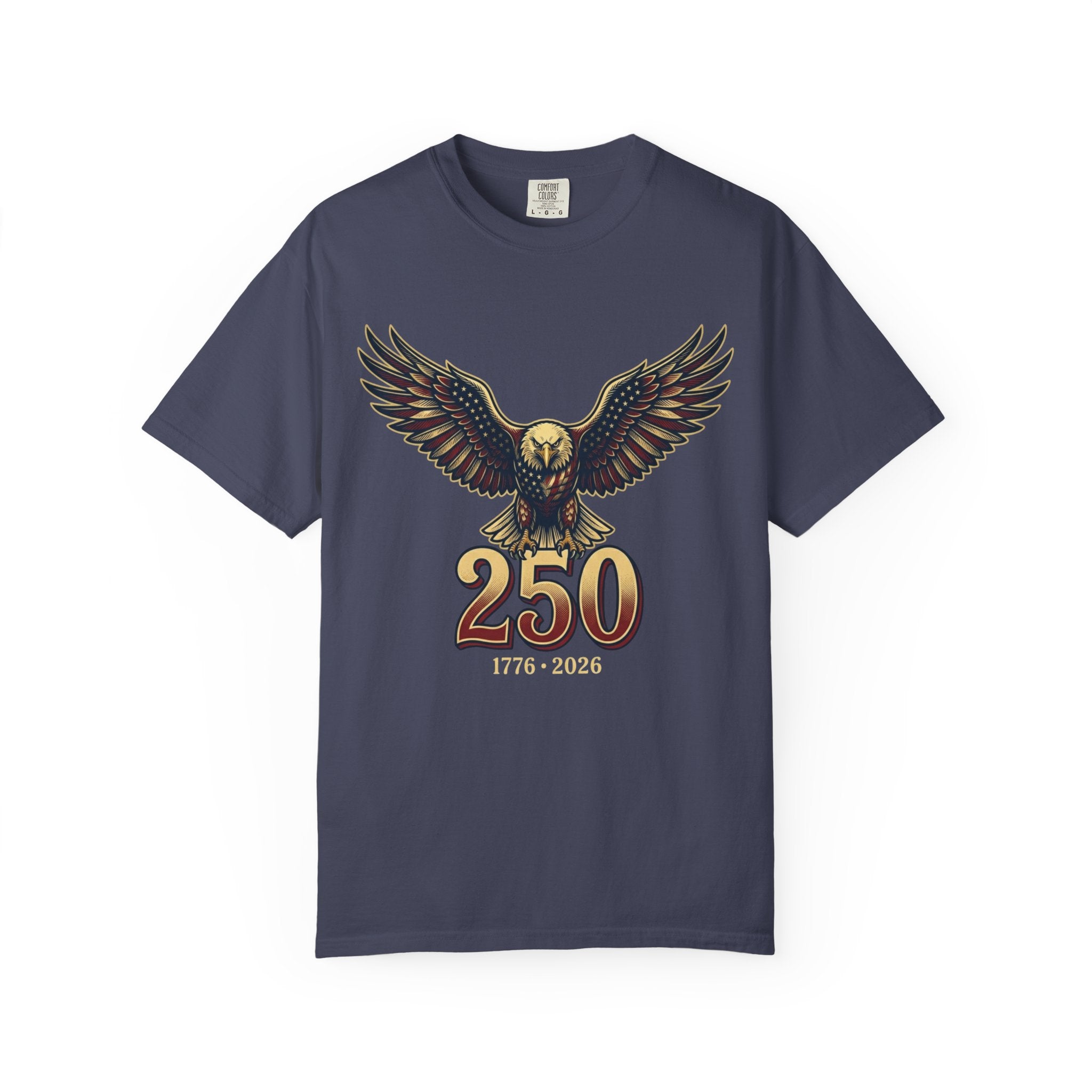 "USA Eagle 250 Years" Unisex Garment-Dyed Tee