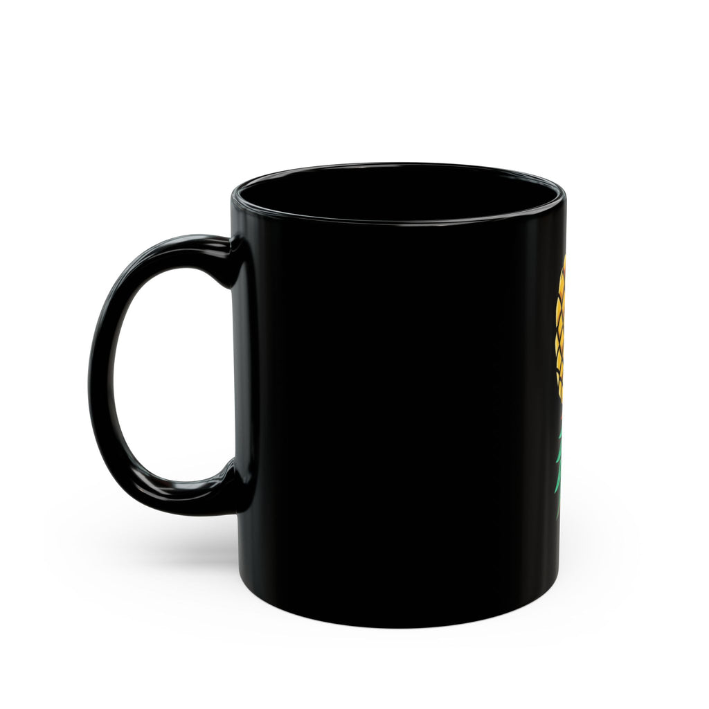 "Good Eating" Black Ceramic Mug — Graphic