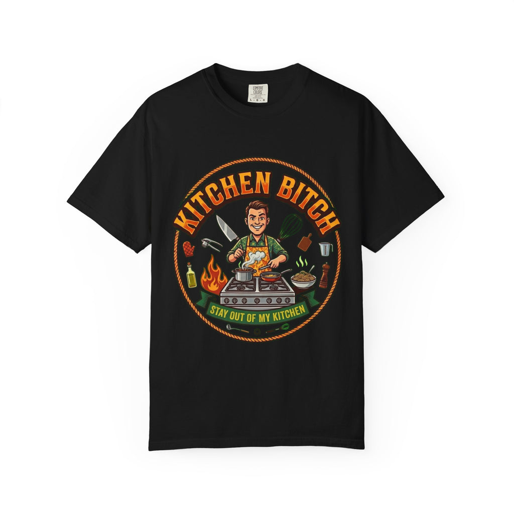 "Kitchen Bitch" Unisex Garment-Dyed Tee