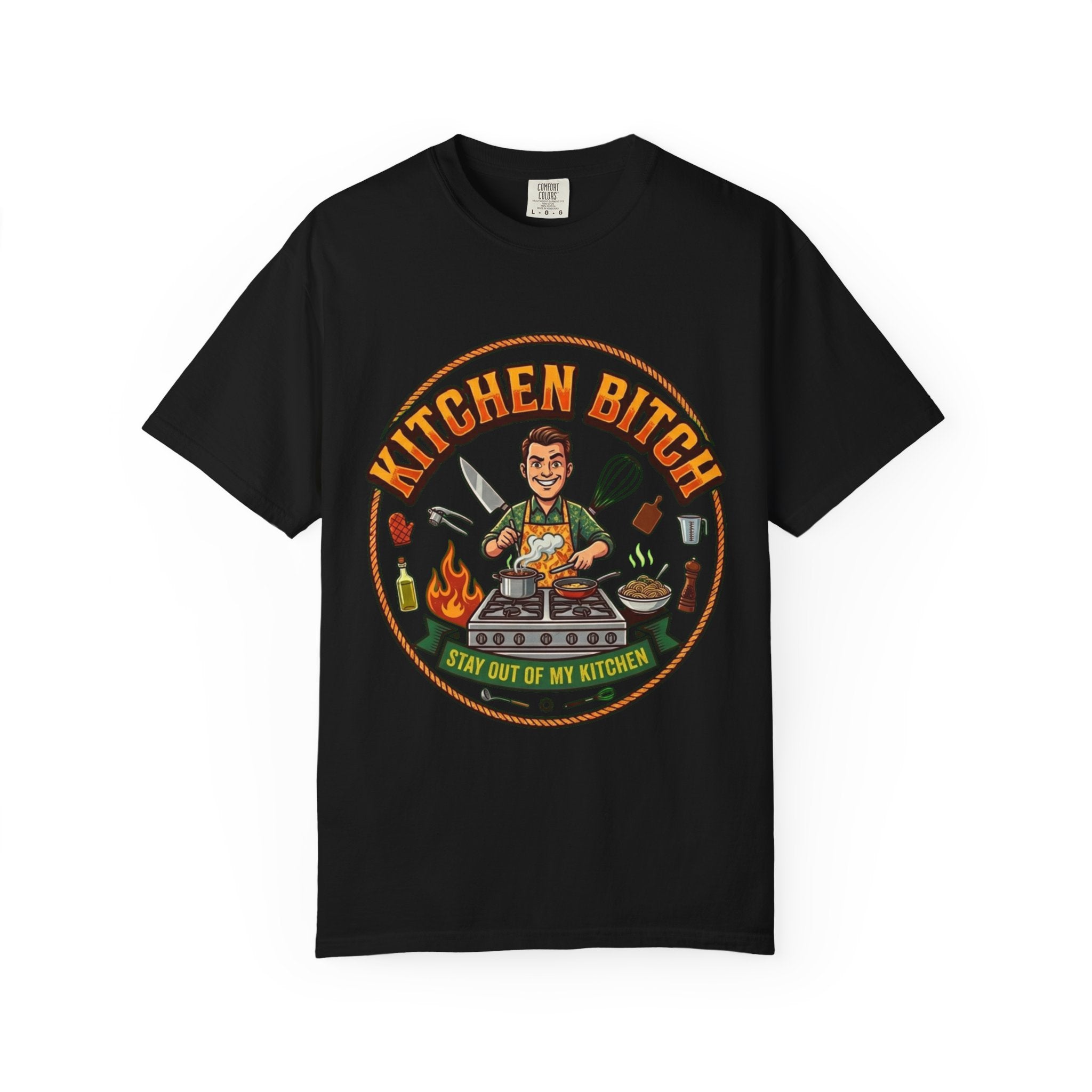 "Kitchen Bitch" Unisex Garment-Dyed Tee