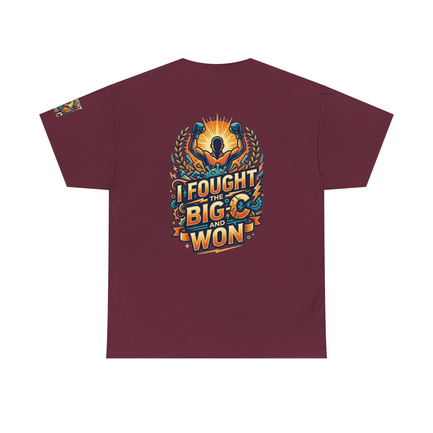 "I Fought The Big C and Won" Premium Graphic Tee
