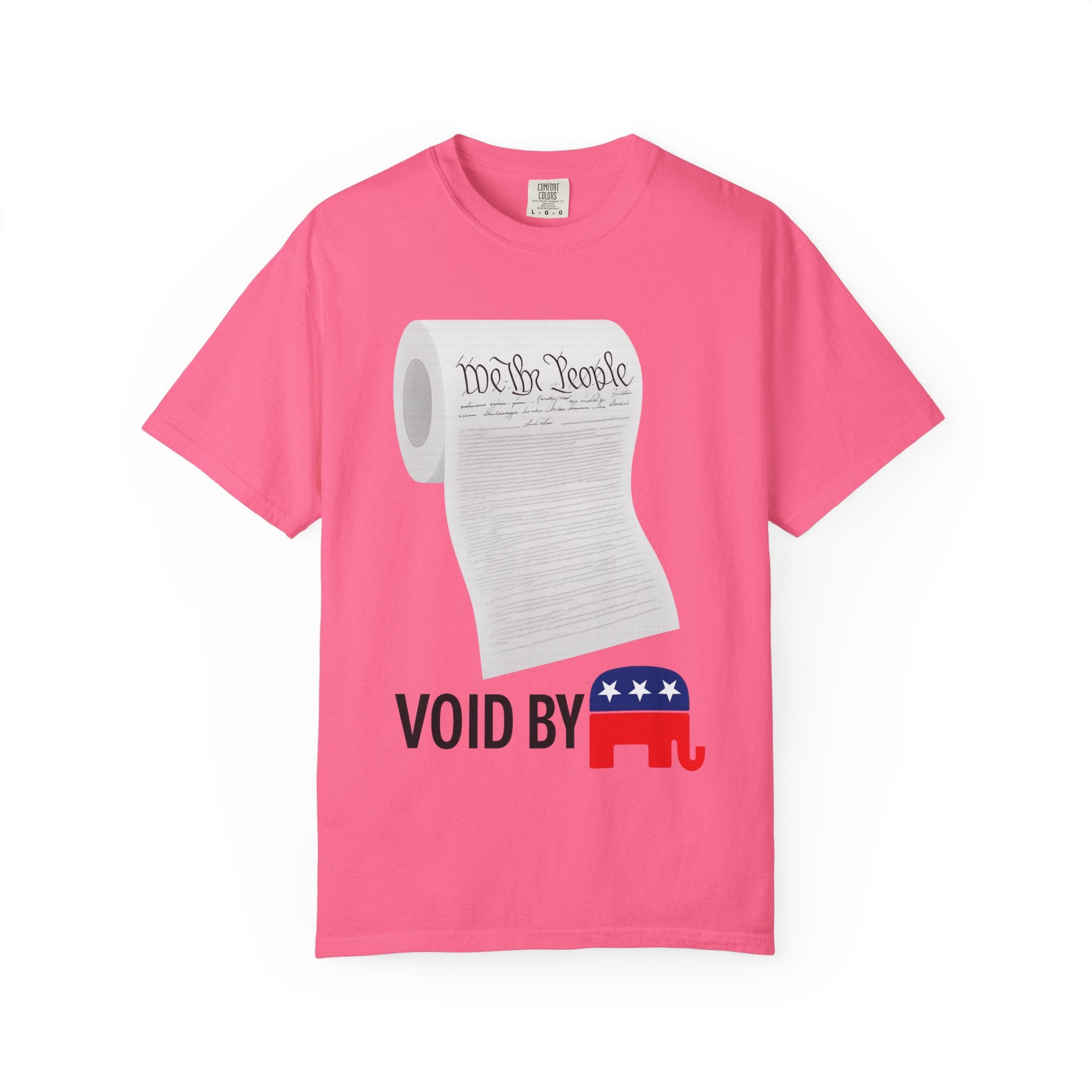 "Constitution Toilet Paper" Unisex Garment-Dyed T-shirt
