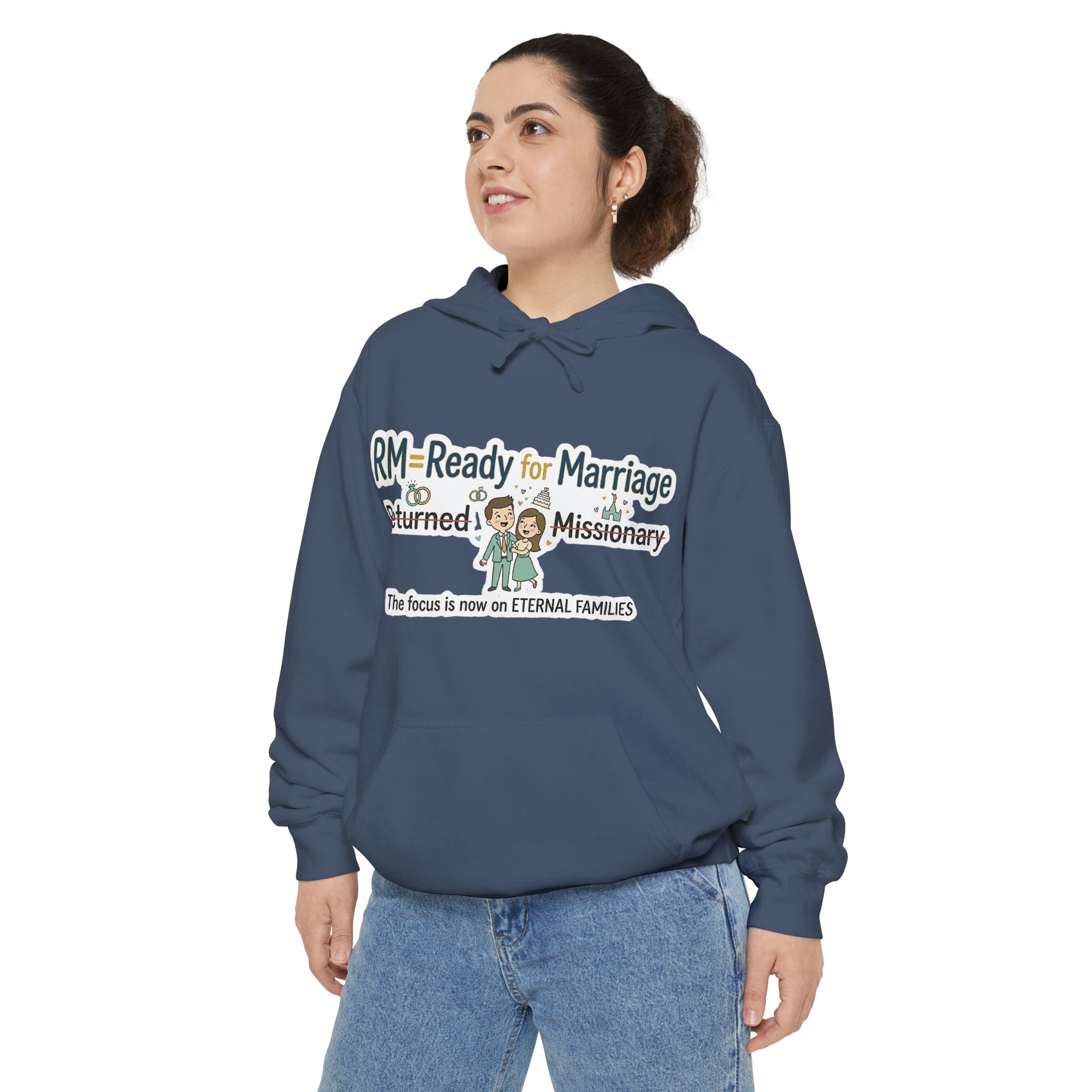 RM: Ready for Marriage (Probably Not) | Garment-Dyed Hoodie — AttitudeShirts
