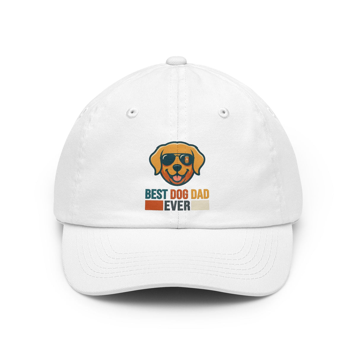 Color: White | Best Dog Dad Cap