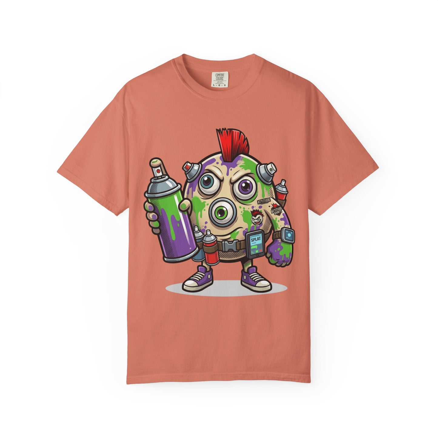 "Graffiti" Unisex Garment-Dyed Tee