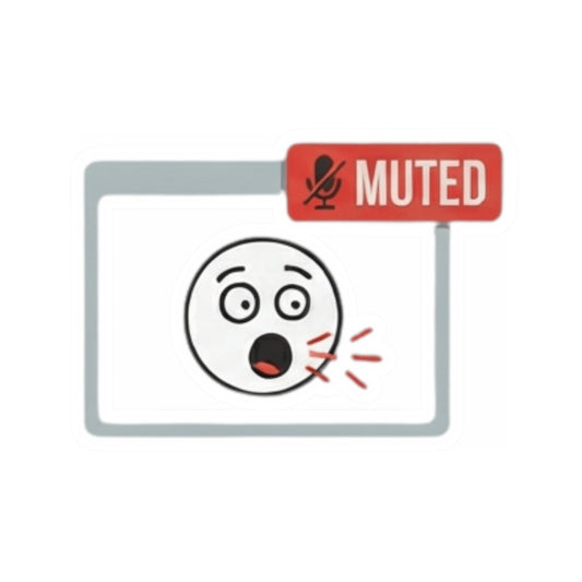 "I Found The Mute" Sticker