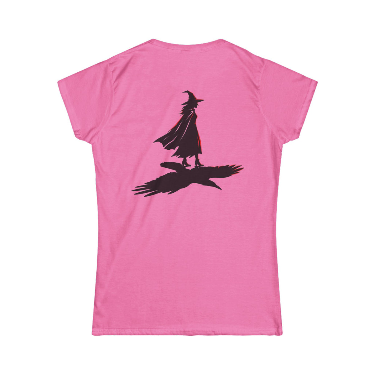 Color: Azalea | Witch With Raven Shadow Women's Tee