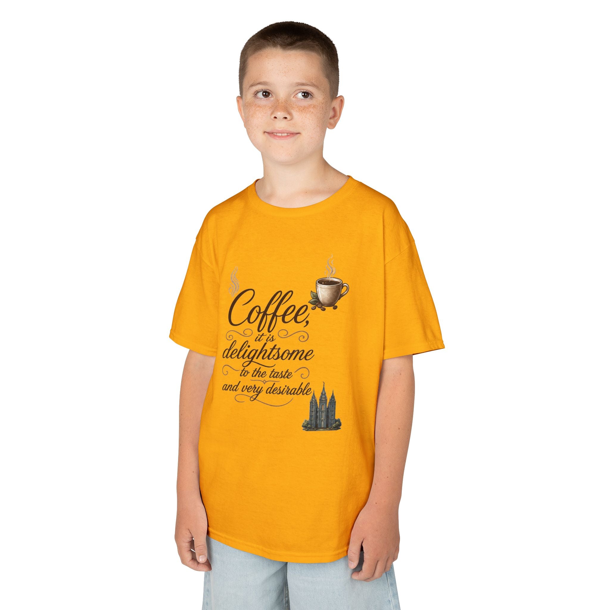 "Coffee is Delightsome" Kids Tee