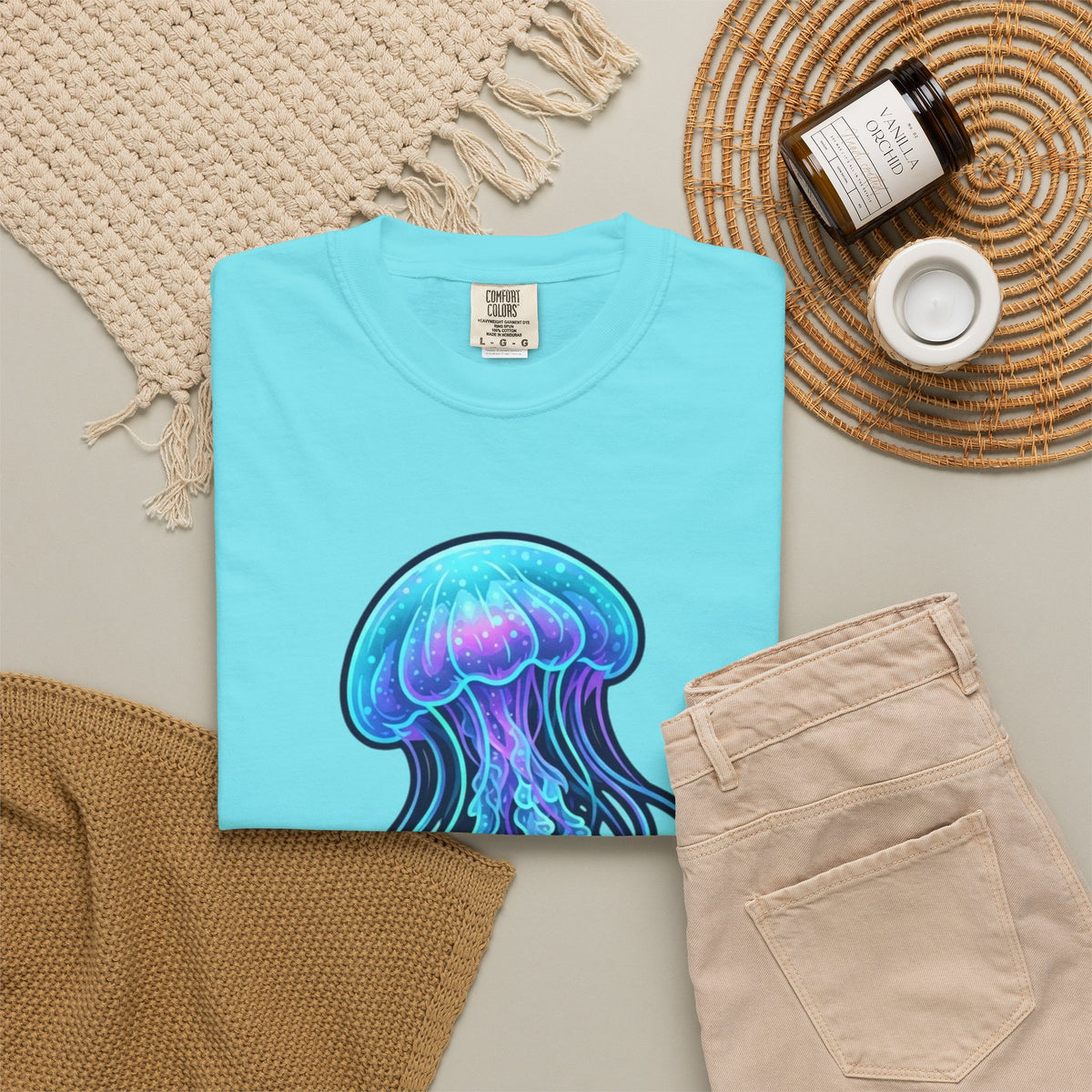 "Jelly Credible" Unisex Garment-Dyed Tee