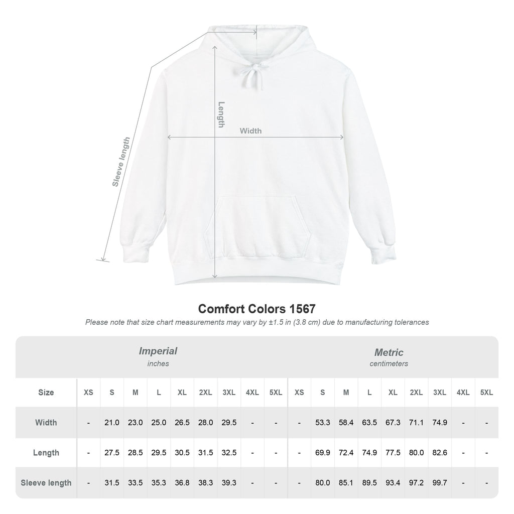 My Gas Diet Plan | Garment-Dyed Hoodie — AttitudeShirts