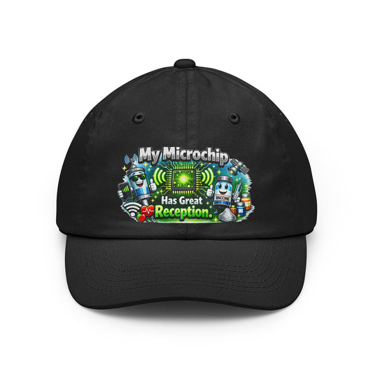 Great Reception Microchip | Dad Hat — AttitudeShirts