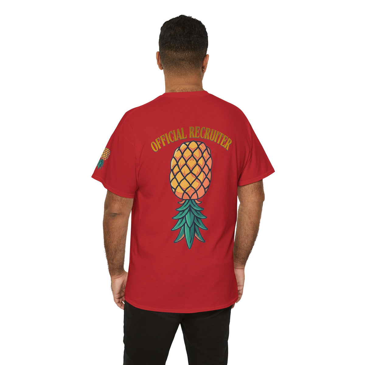 Color: Red | Official Recruiter Premium Graphic Tee