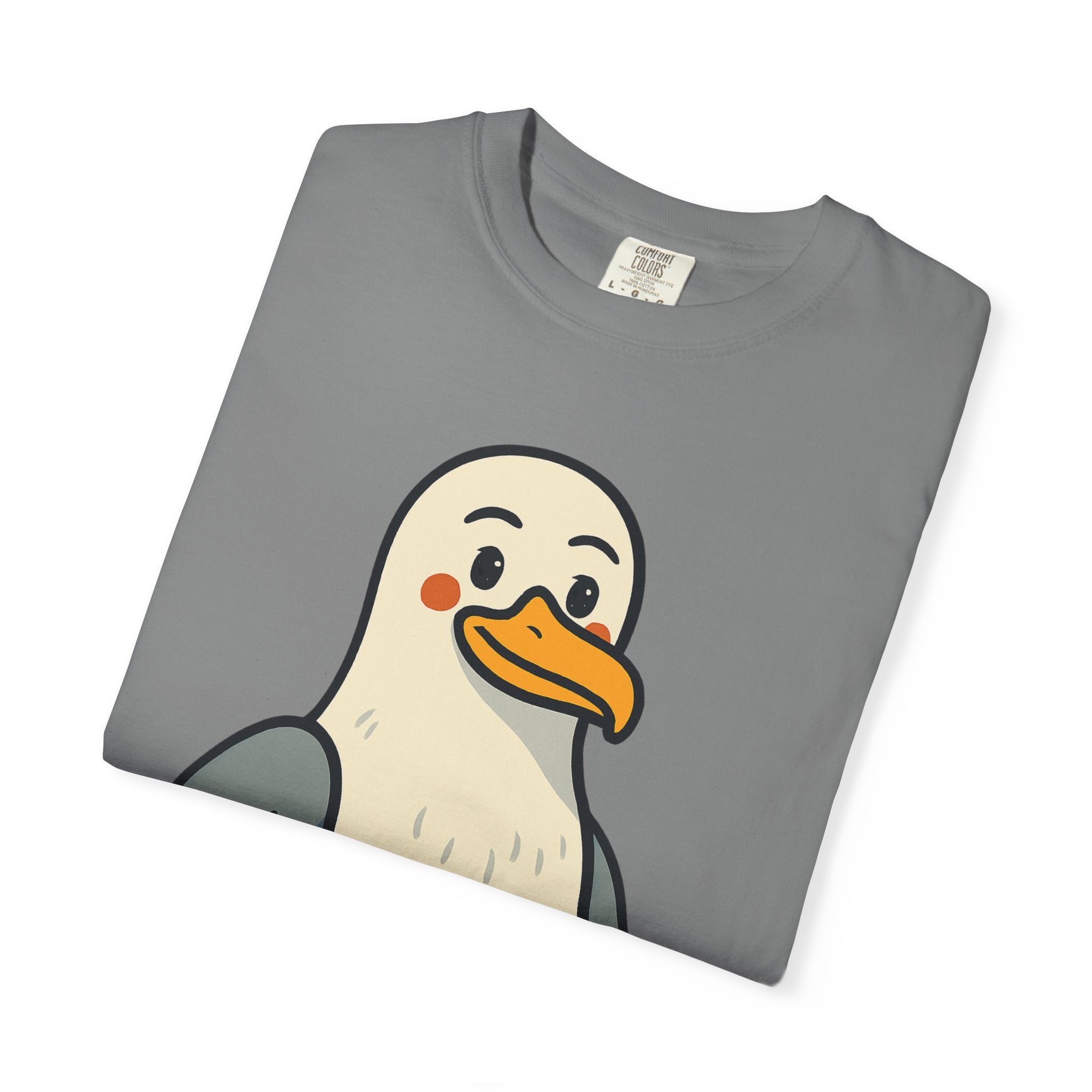 "Utah Seagull - When One Wife Isn't Enough" Unisex Garment-Dyed T-shirt