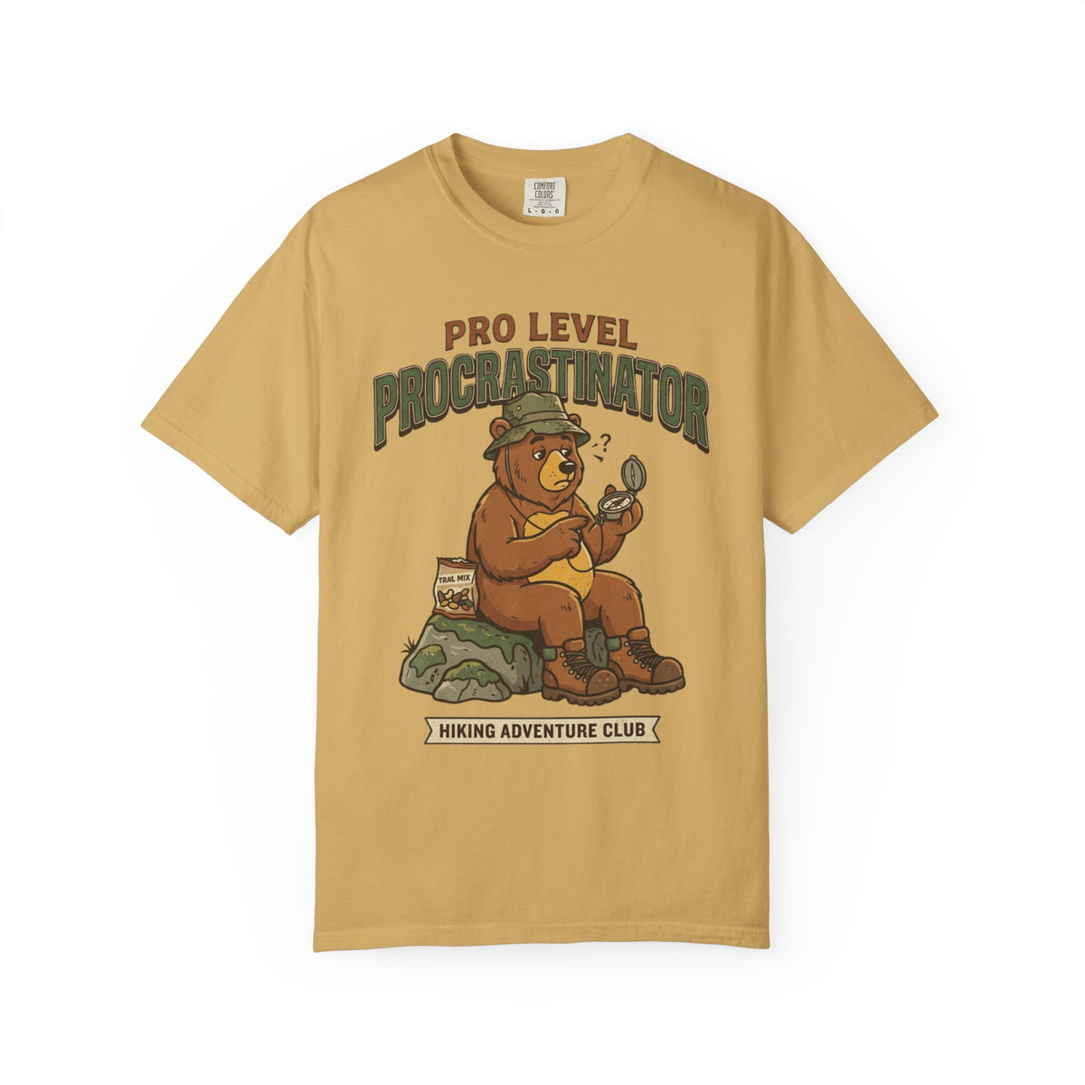 "Pro Level Procrastinator" Unisex Garment-Dyed Tee