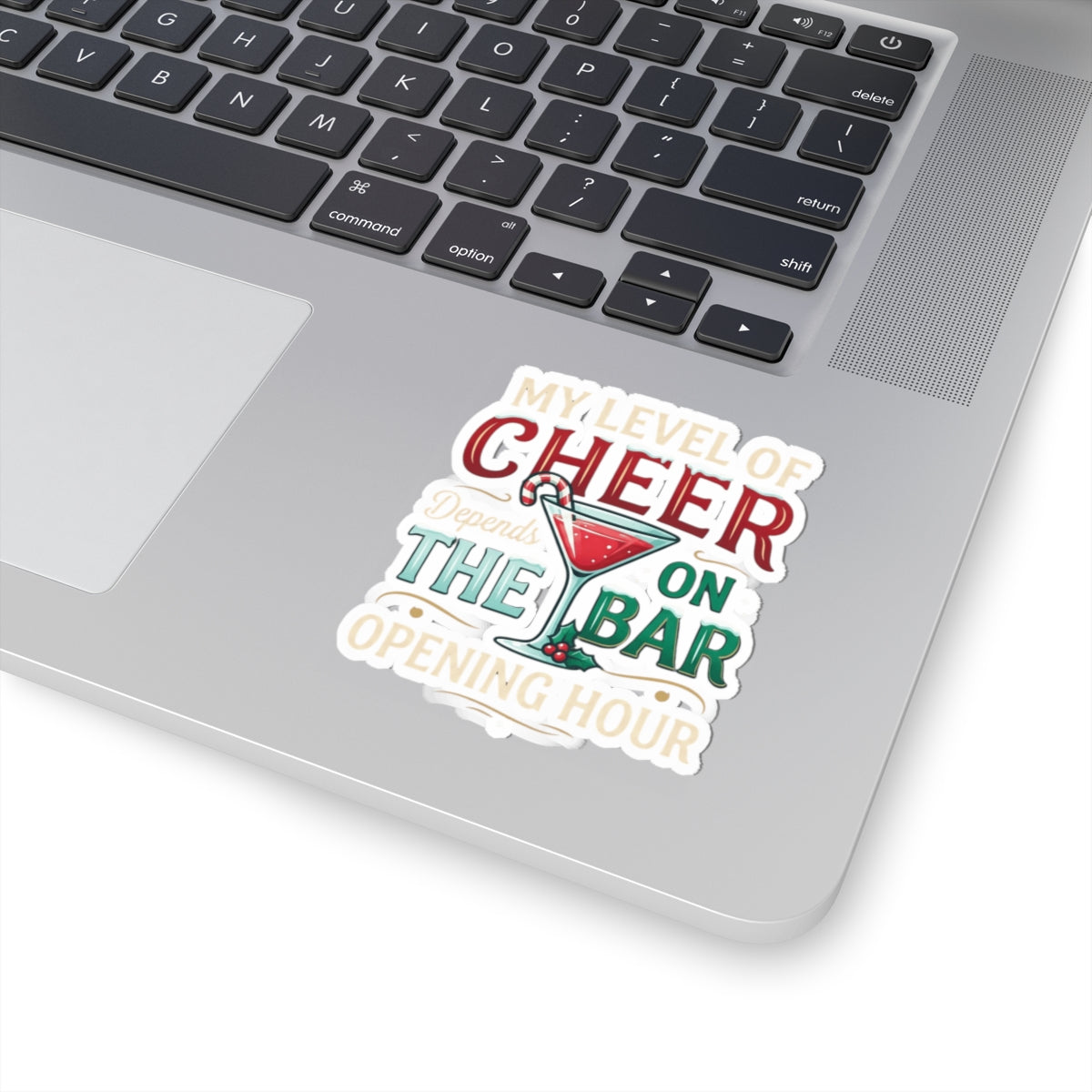 "Christmas Cheer" Sticker — Main