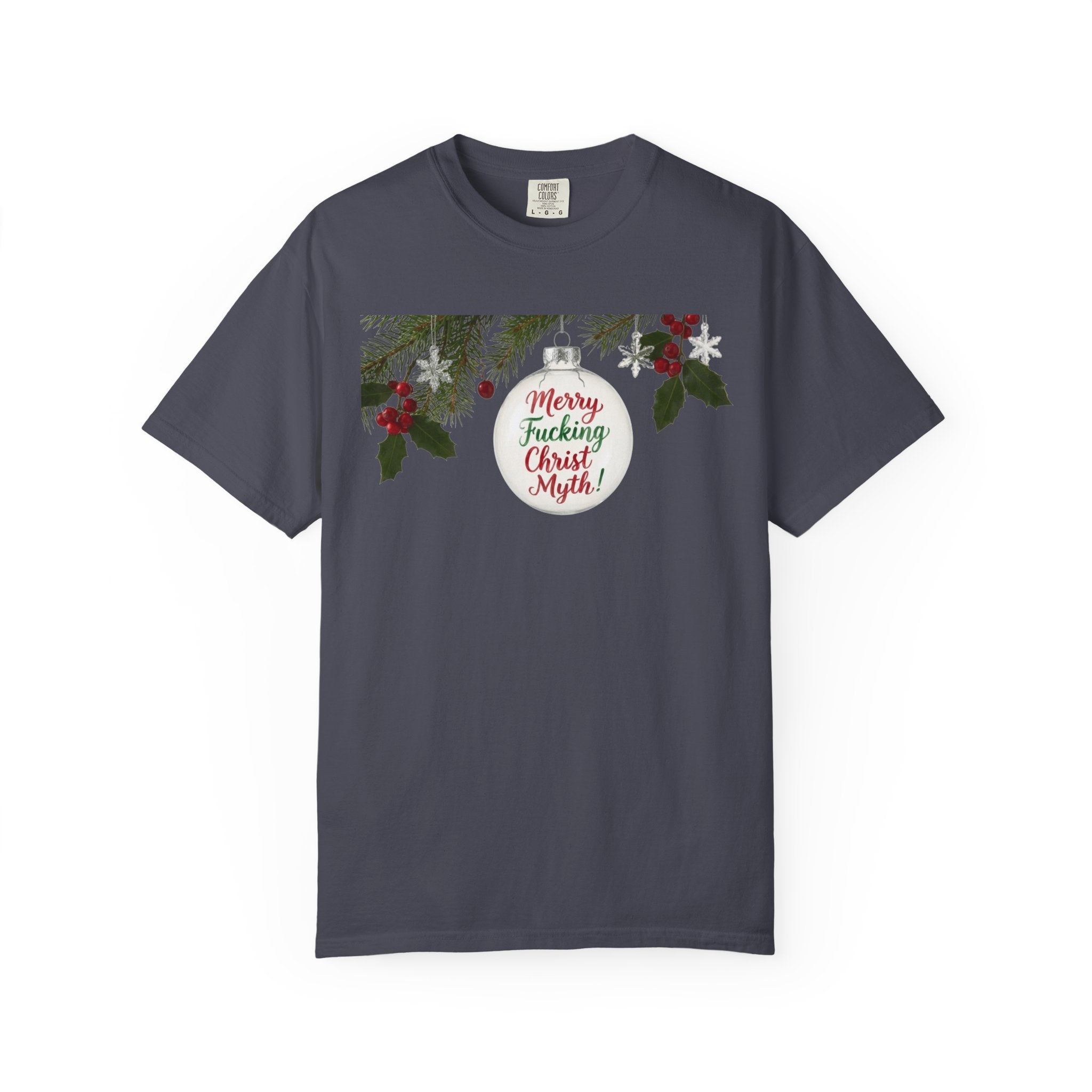 "MF Christ Myth" Unisex Garment-Dyed T-shirt