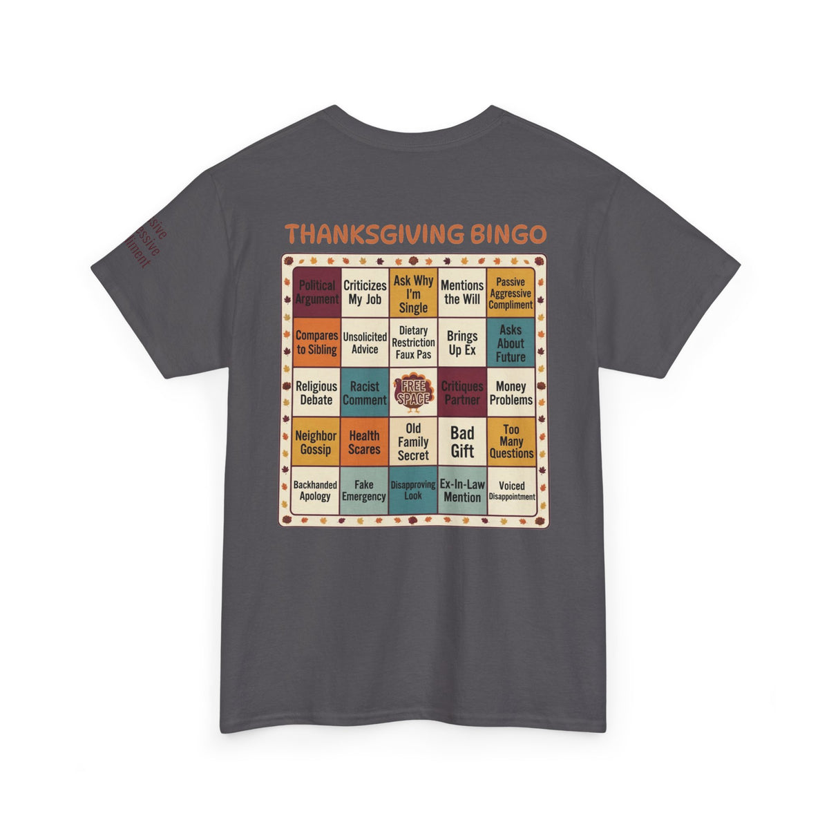 Thankgiving Bingo Premium Graphic Tee