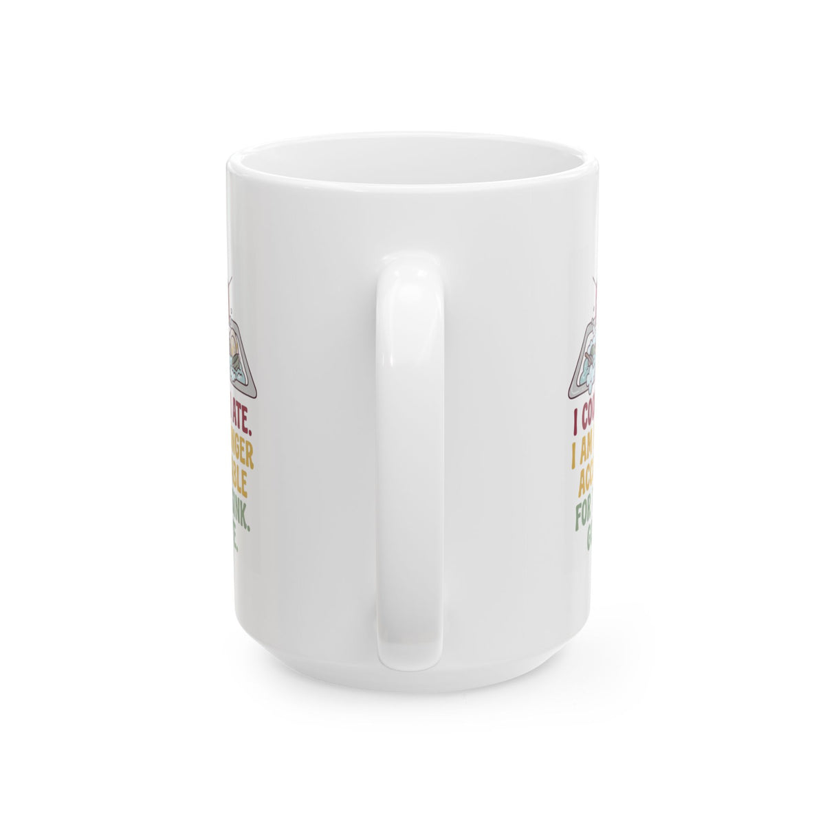 "I Cooked I Ate" White Ceramic Mug