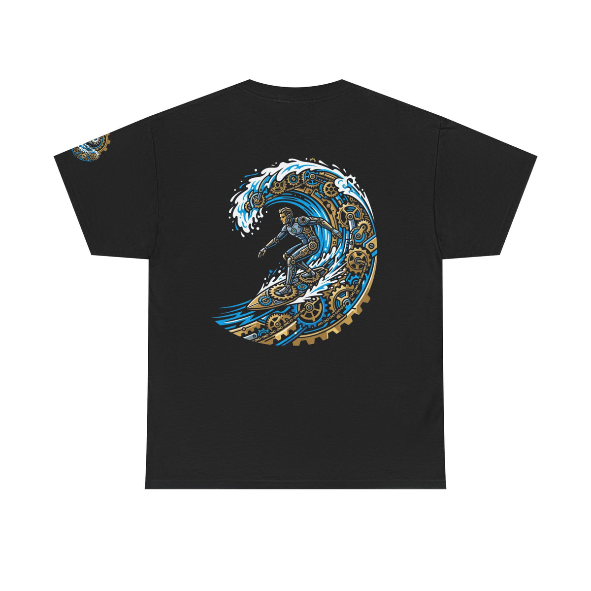 Color: Black | Time Surfer Premium Graphic Tee