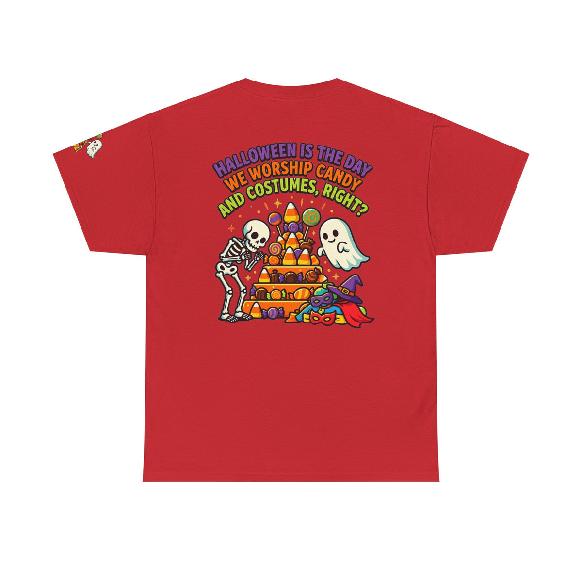 Color: Red | Worship Candy Premium Graphic Tee