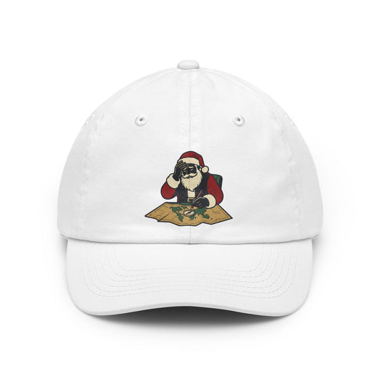 Color: White | Ho Ho Hard At Work Dad Hat