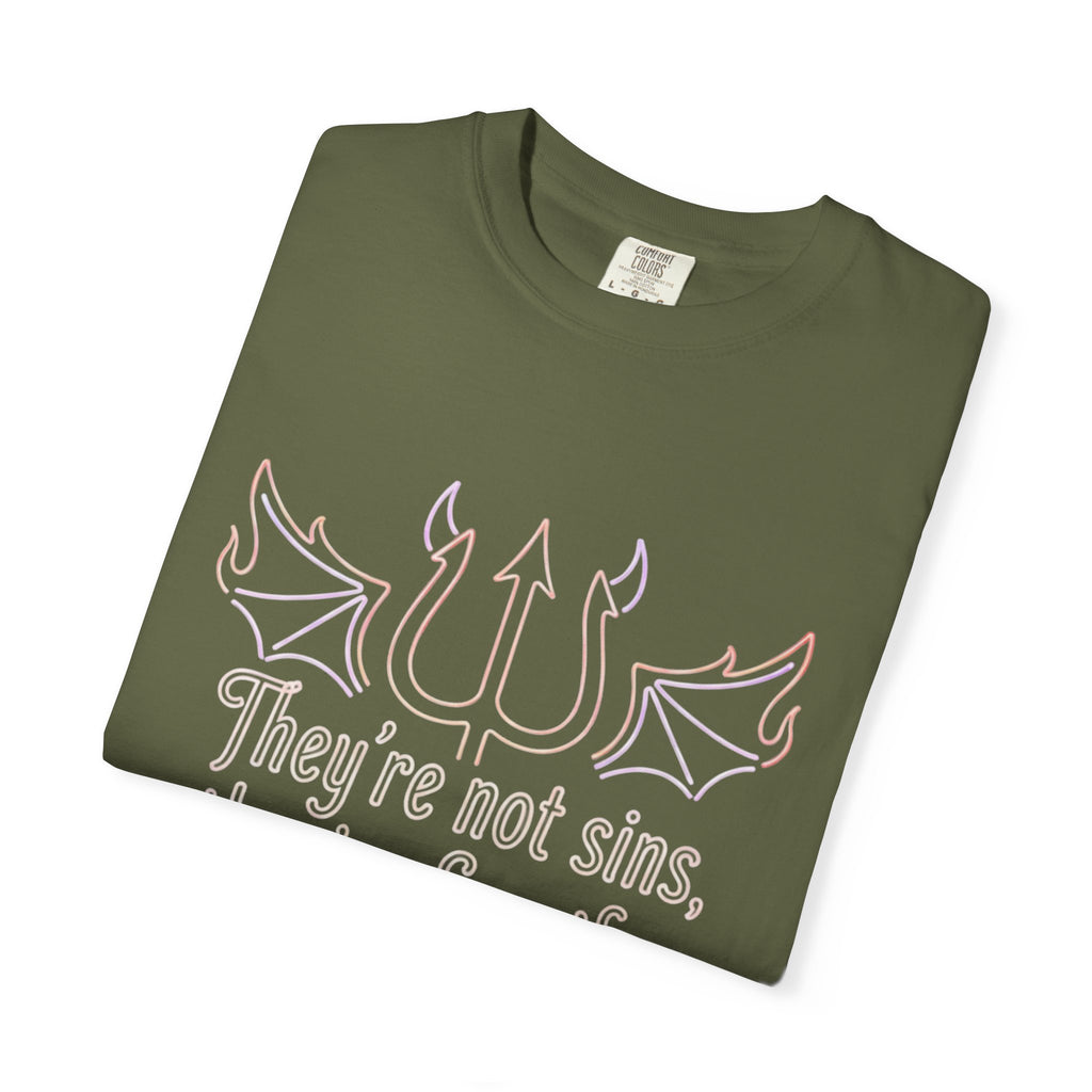 "Infernal Rewards Program" Unisex Garment-Dyed T-shirt