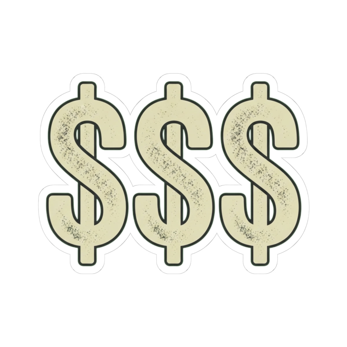 "Technically Wealthy" Sticker