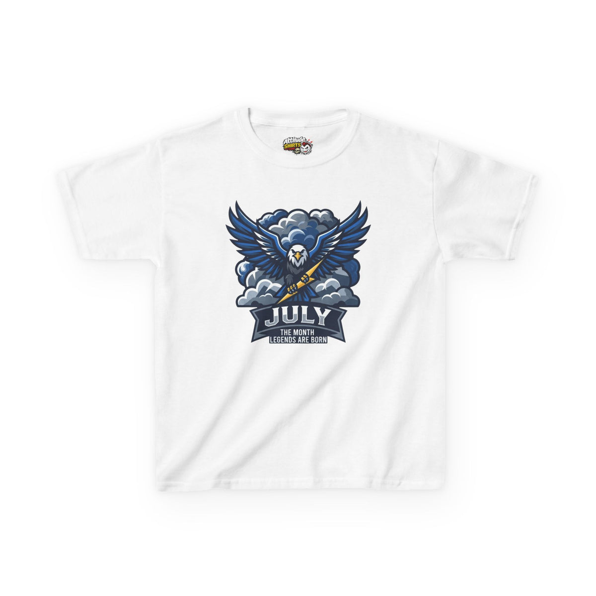 Color: White | July Legend Kids Tee