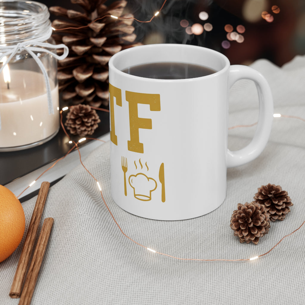 Hangry AF: WTF Where's The Food | 11oz Mug