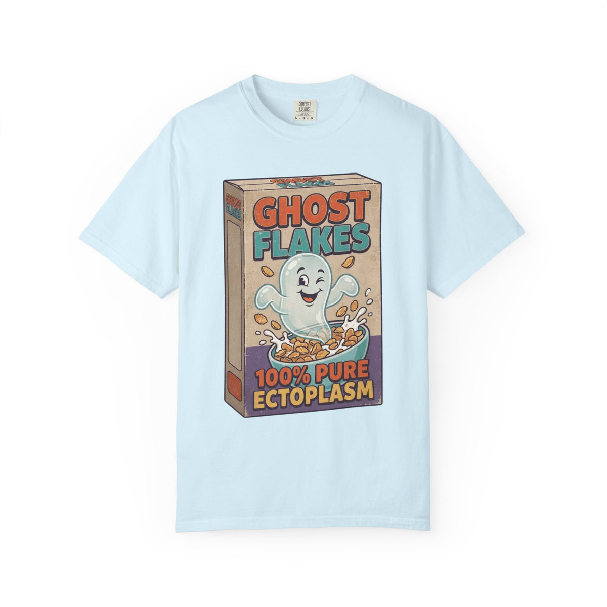 "Ghost Flakes" Unisex Garment-Dyed Tee