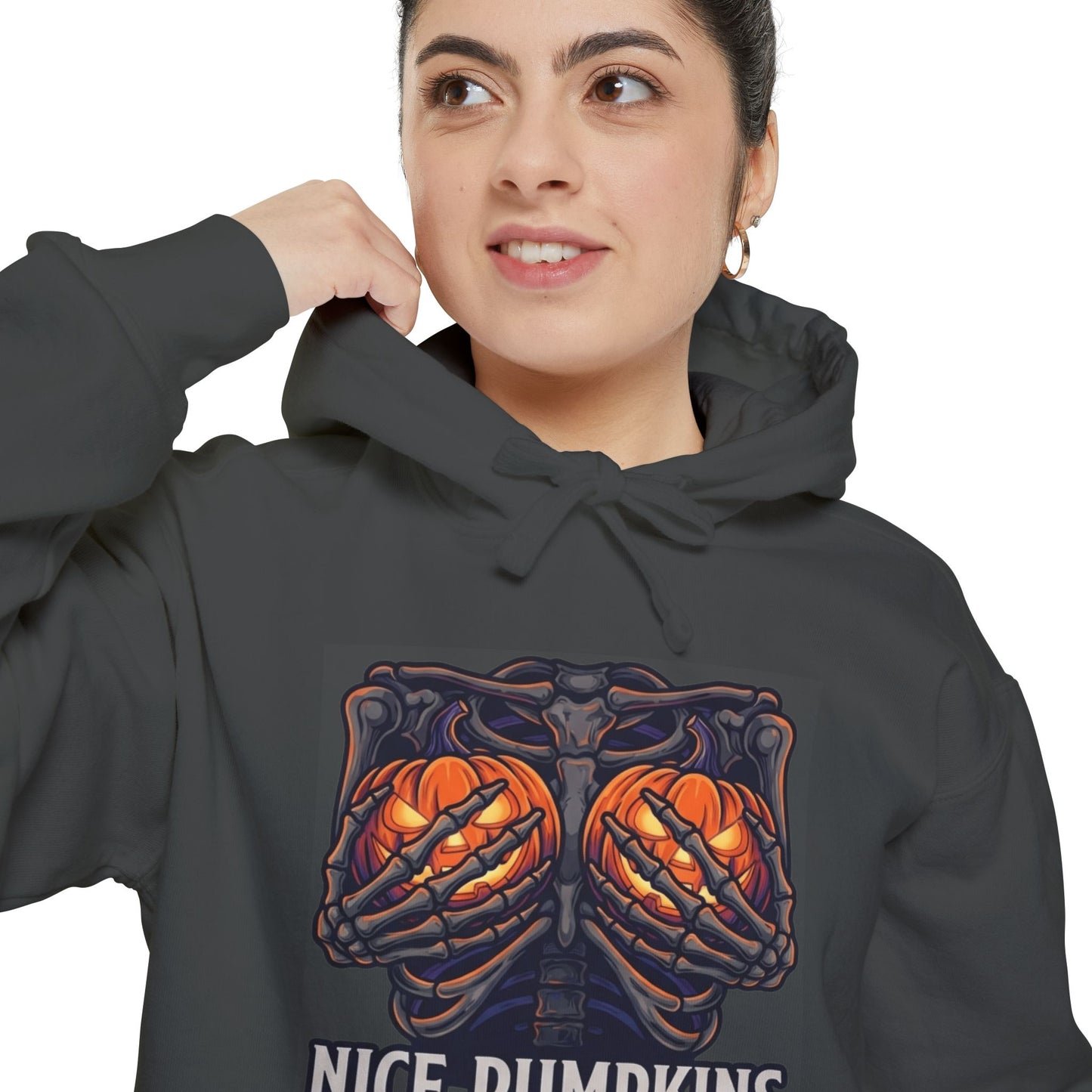 "Nice Pumpkins" Garment-Dyed Hoodie